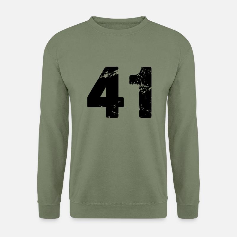 41 - Unisex Pullover - Armeegrün