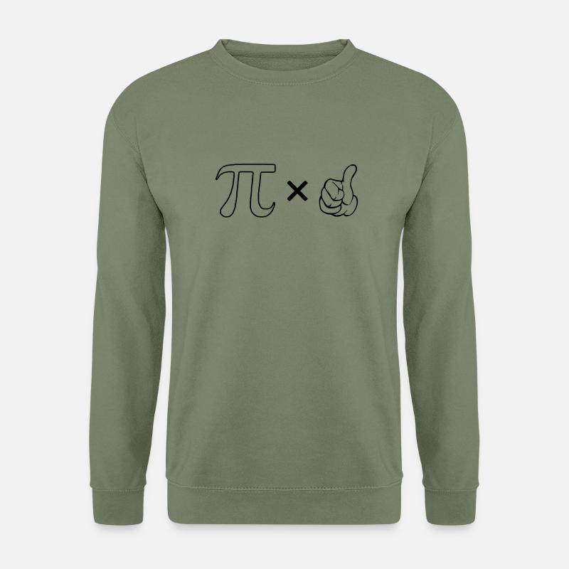 Pi mal Daumen - Unisex Pullover - Armeegrün