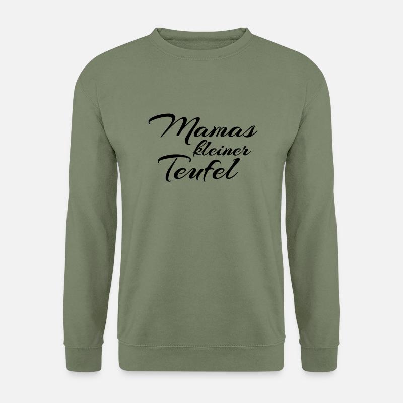 Mamas kleiner Teufel - Unisex Pullover - Armeegrün