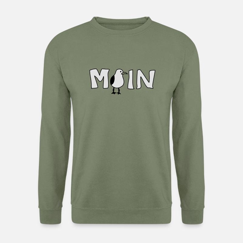 Moin - Unisex Pullover - Armeegrün