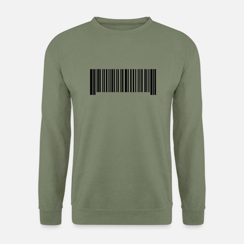 barcode symbol - Unisex Pullover - Armeegrün