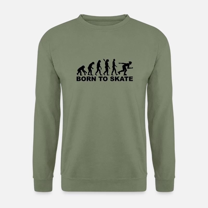 Evolution Inline Skating - Unisex Pullover - Armeegrün