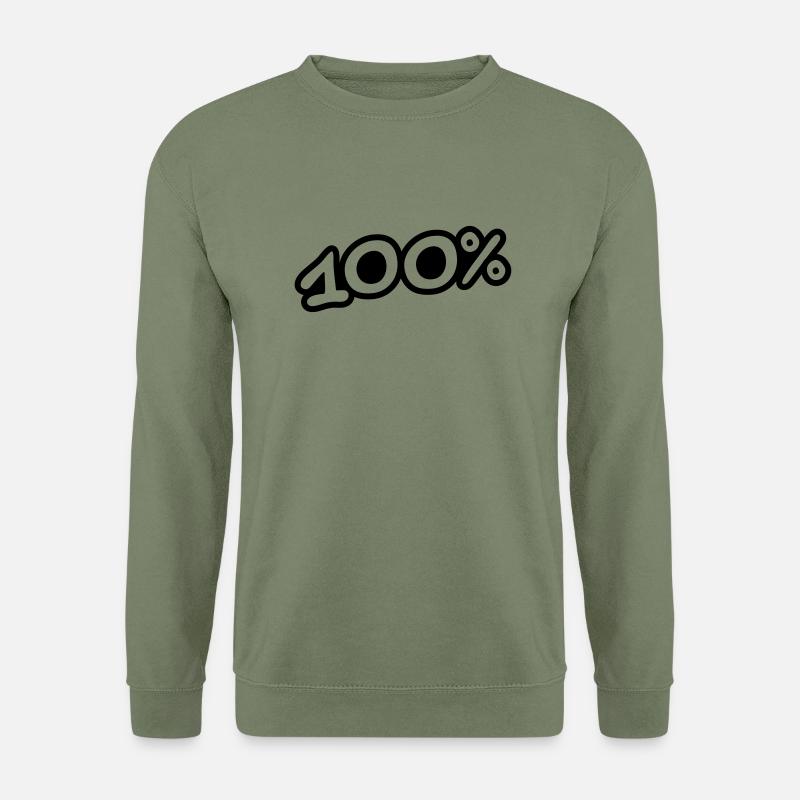 100 Procent - Unisex Sweatshirt - army green