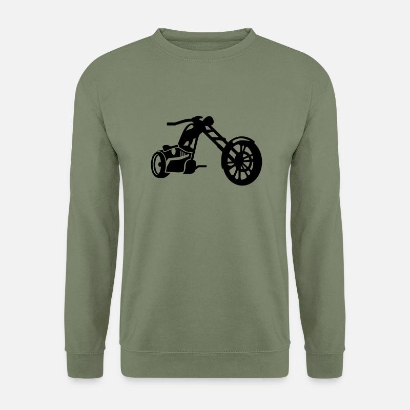 Motorrad - Unisex Pullover - Armeegrün