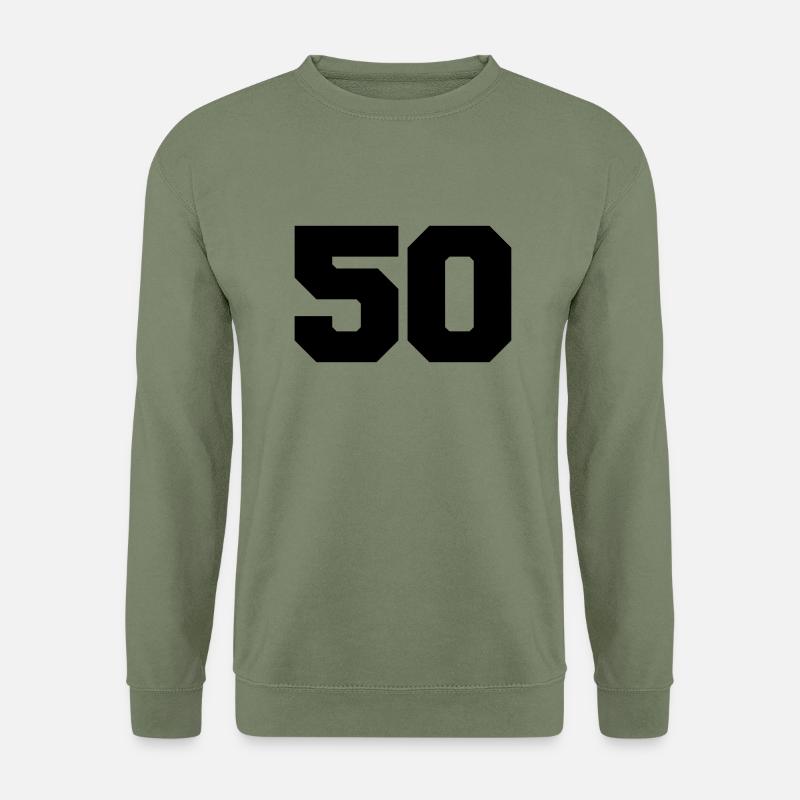 50 - Unisex Pullover - Armeegrün
