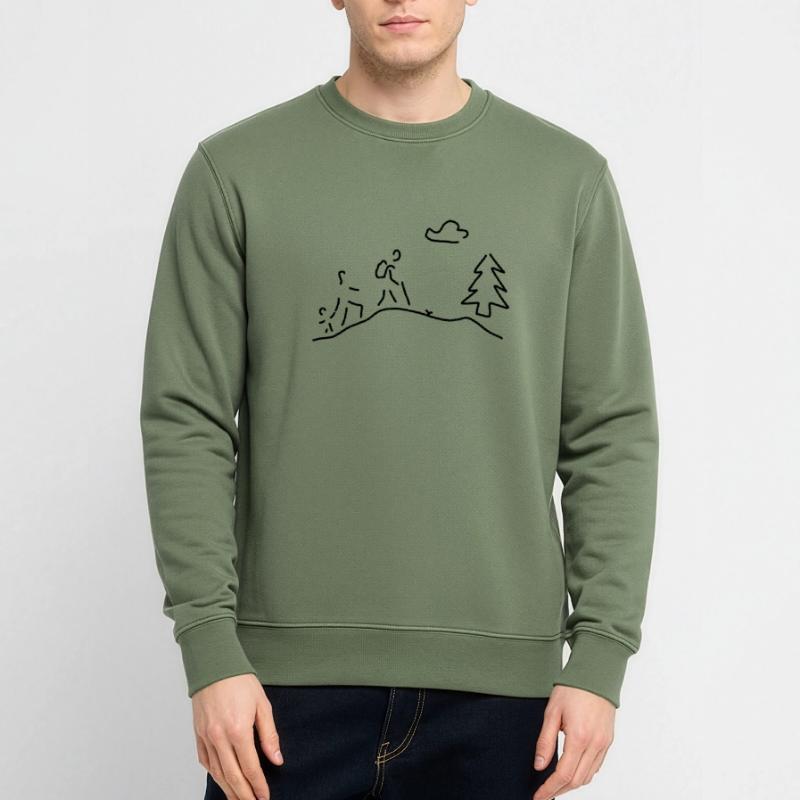 wandern oder walking Unisex Pullover