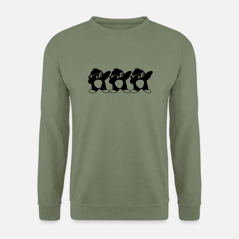 Team Penguin Dab - Unisex Sweatshirt - army green