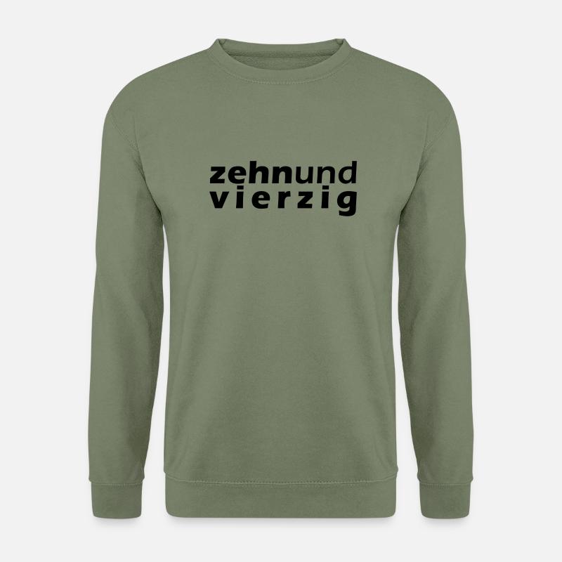 50er Geburtstag Shirt - Unisex Pullover - Armeegrün