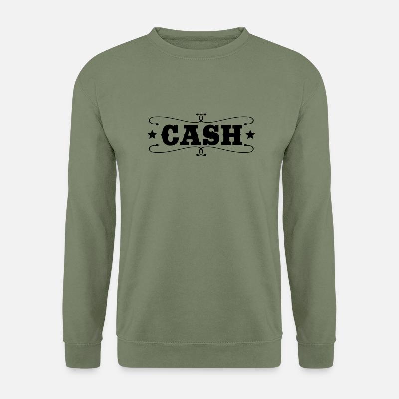 Argent - Sweat-shirt Unisexe - vert militaire