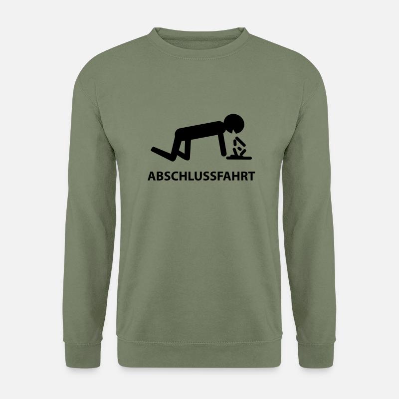 abschlussfahrt - Unisex Pullover - Armeegrün