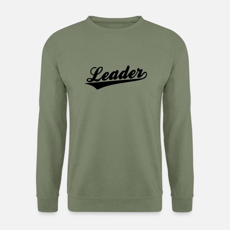 Leader - Unisex Pullover - Armeegrün