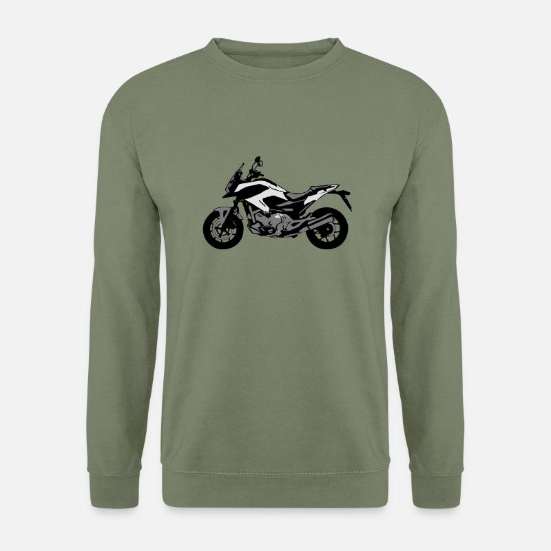 motorrad Allrounder - Unisex Pullover - Armeegrün