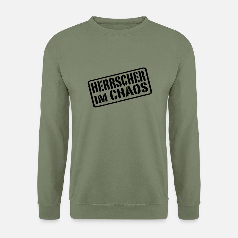 Herrscher im Chaos - Unisex Pullover - Armeegrün