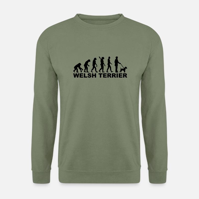 Welsh Terrier - Unisex Sweatshirt - army green