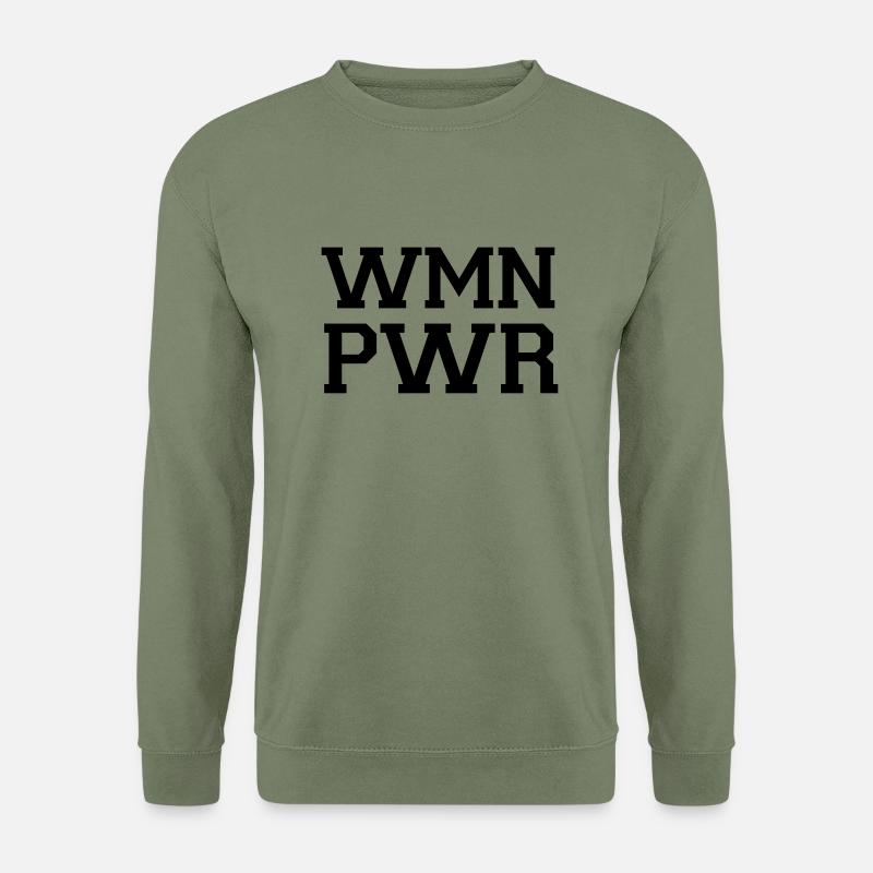 WMN PWR - Unisex Pullover - Armeegrün