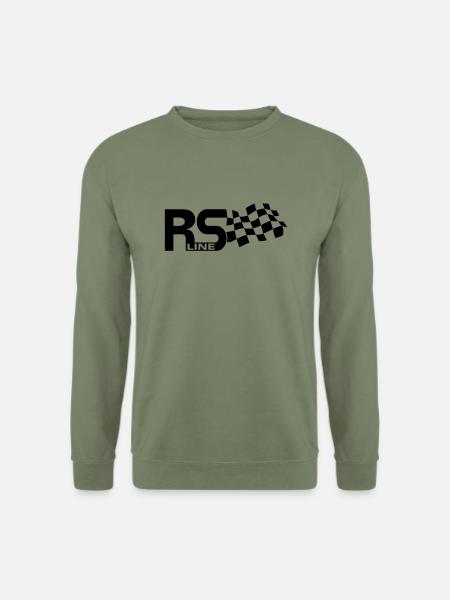 RS Line Flag Auto Union - Unisex Pullover - Armeegrün