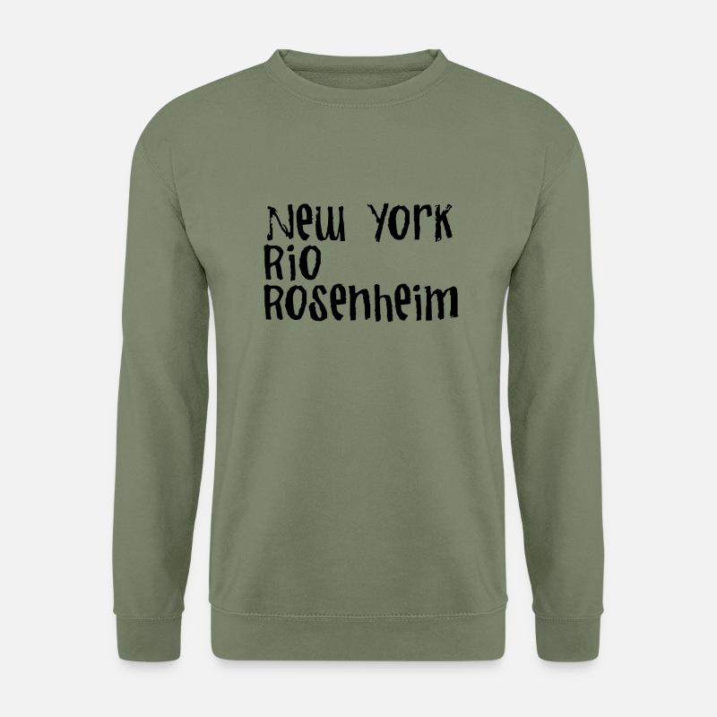 New York Rio Rosenheim - Unisex Pullover - Armeegrün