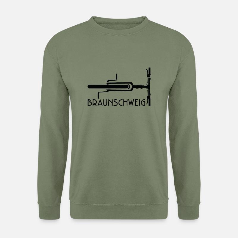 Fahrrad Braunschweig - Unisex Pullover - Armeegrün