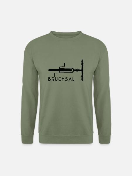Fahrrad Bruchsal - Unisex Pullover - Armeegrün