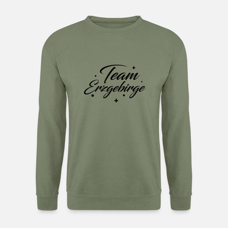 Team Erzgebirge - Unisex Pullover - Armeegrün
