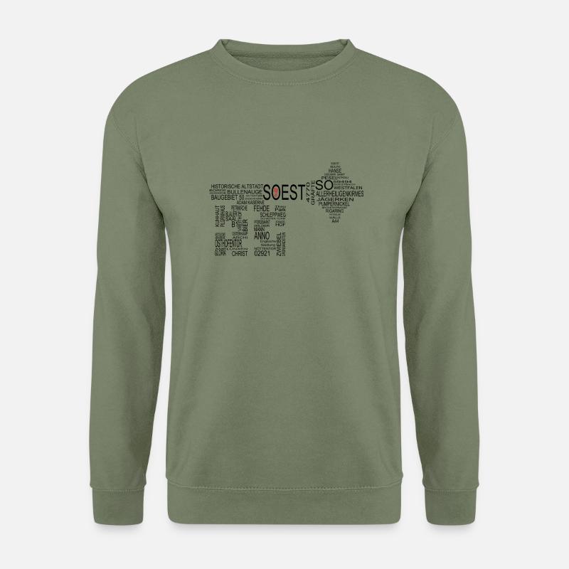 Soester Schlüssel hell - Unisex Pullover - Armeegrün
