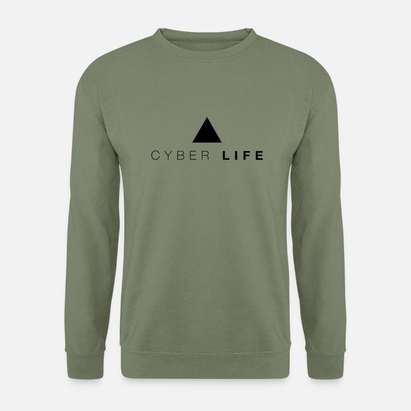 CYBERLIFE Triangle - Unisex Pullover - Armeegrün