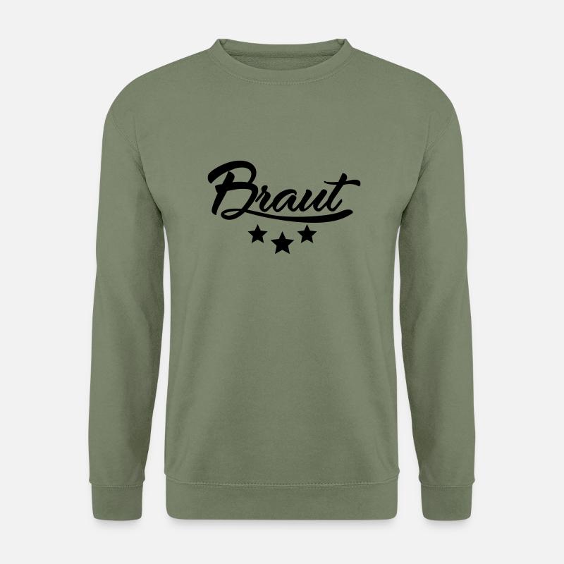 Braut Sterne - Unisex Pullover - Armeegrün