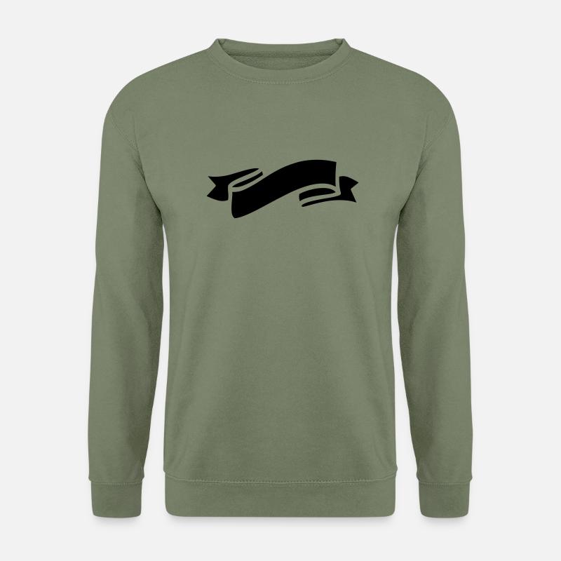 banderole - Unisex Pullover - Armeegrün