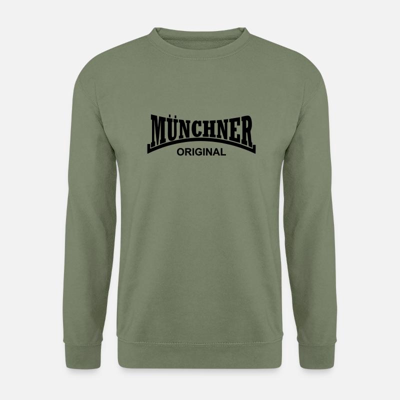 Münchner Original - Unisex Pullover - Armeegrün