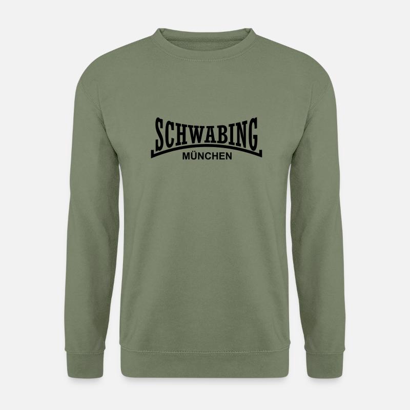 schwabing_muenchen - Unisex Sweatshirt - army green