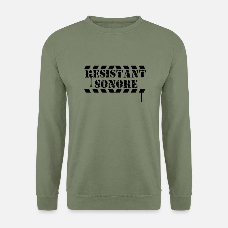 klingen resistent - Unisex Pullover - Armeegrün