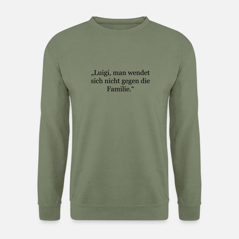 Don Detail Luigi - Unisex Pullover - Armeegrün