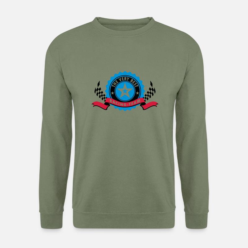 RACING-TEAM - Unisex Pullover - Armeegrün