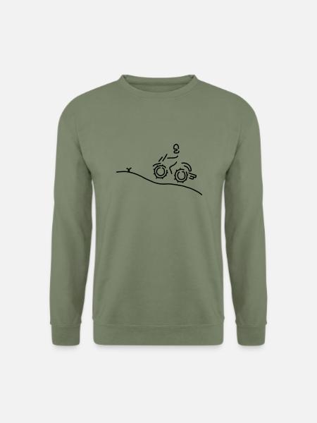 motorrad sport - Unisex Pullover - Armeegrün