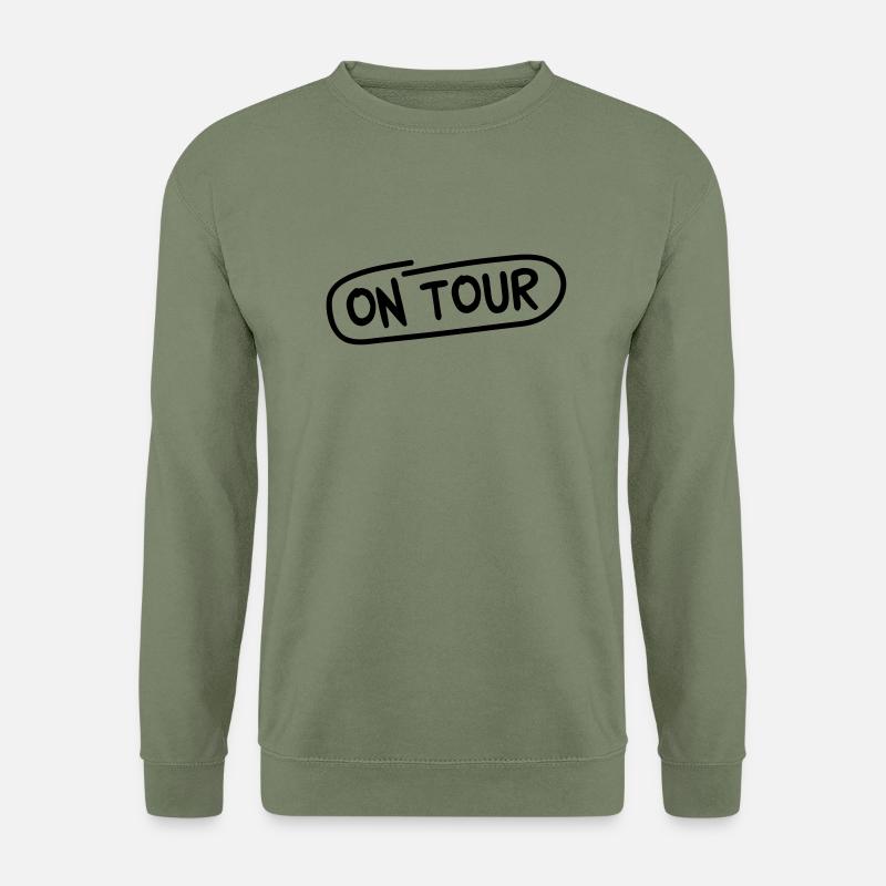 on_tour__f1 - Unisex Pullover - Armeegrün