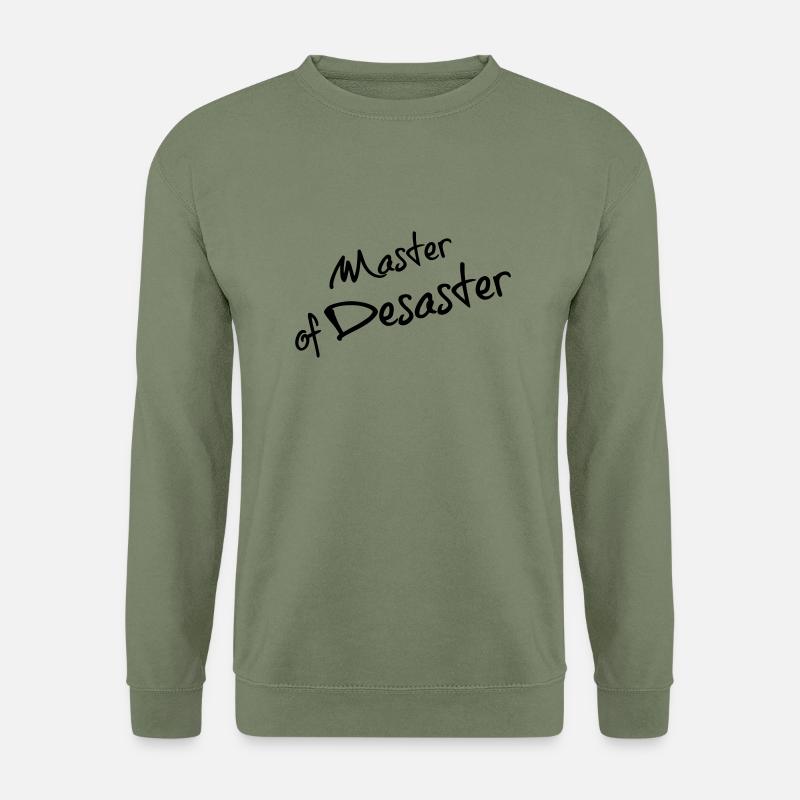 Master of Desaster - Unisex Pullover - Armeegrün