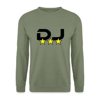 DJ *** - Sweat-shirt Unisexe - vert militaire - Devant - Alina (178cm) & Michal (187cm)