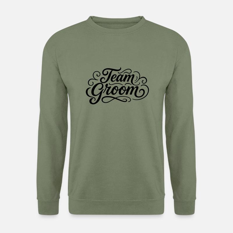 Team Groom - Unisex Pullover - Armeegrün