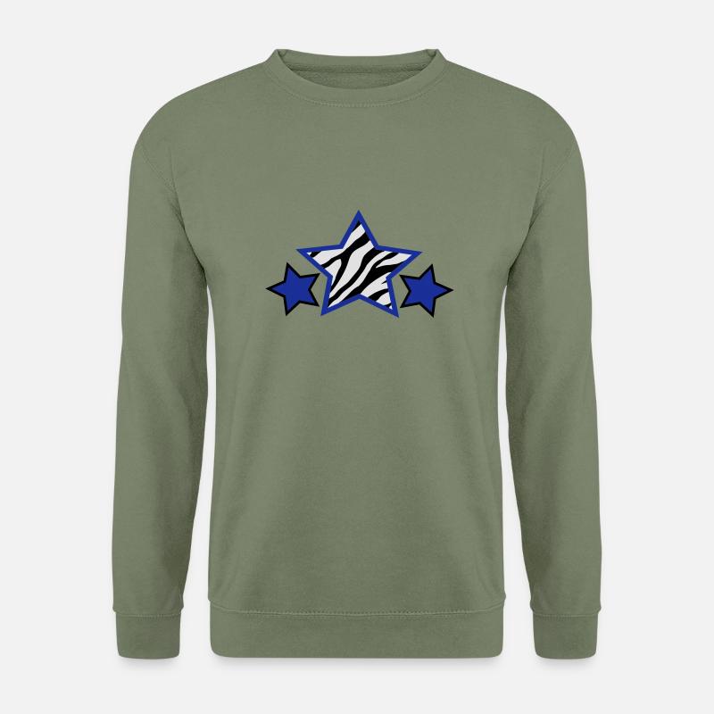 zebrastar - Unisex Pullover - Armeegrün