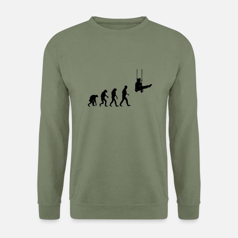 rings evolution - Unisex Sweatshirt - army green