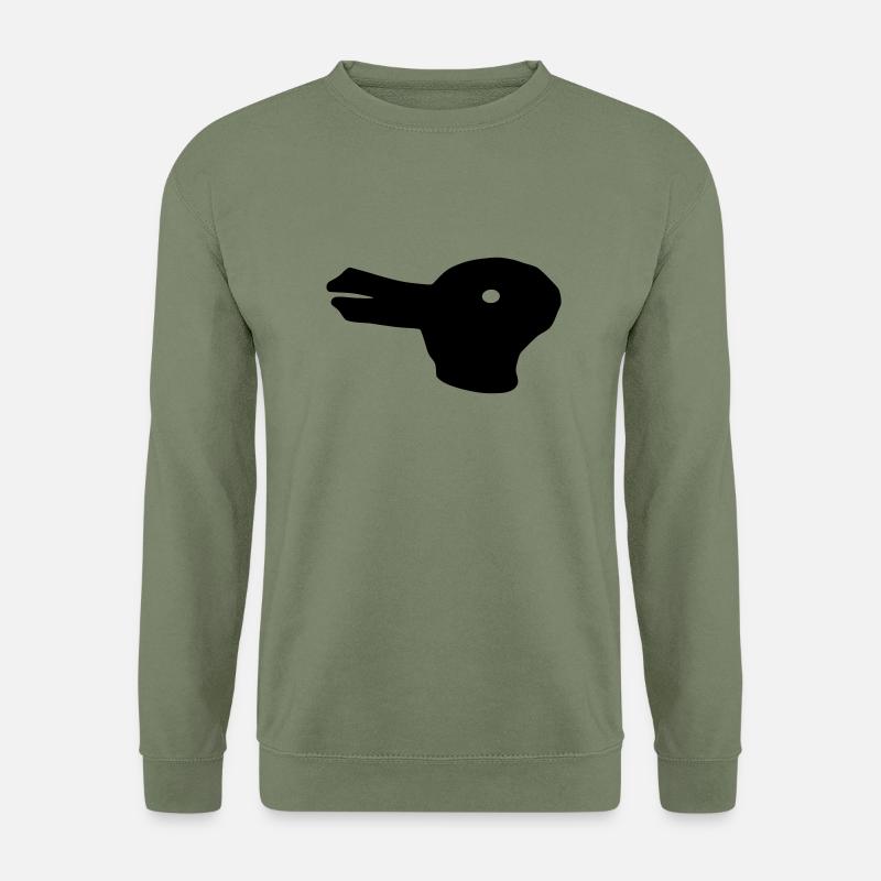 Duck-Rabbit - Unisex Sweatshirt - army green