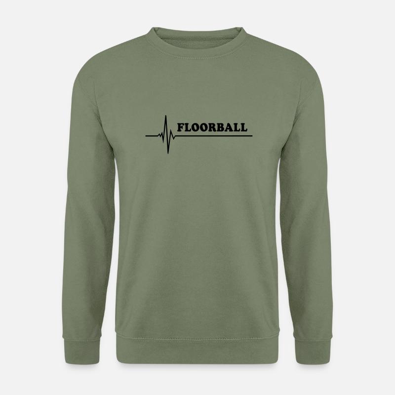 Floorball - Unisex Pullover - Armeegrün