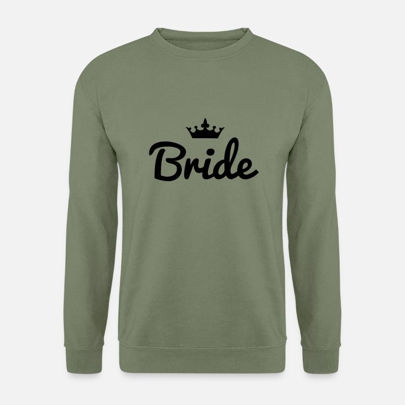 Bride Crown - Unisex Pullover - Armeegrün