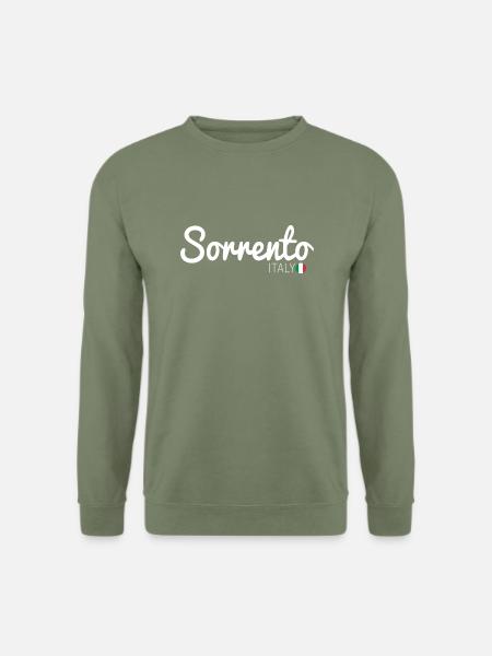 sorrento italy - Unisex Pullover - Armeegrün