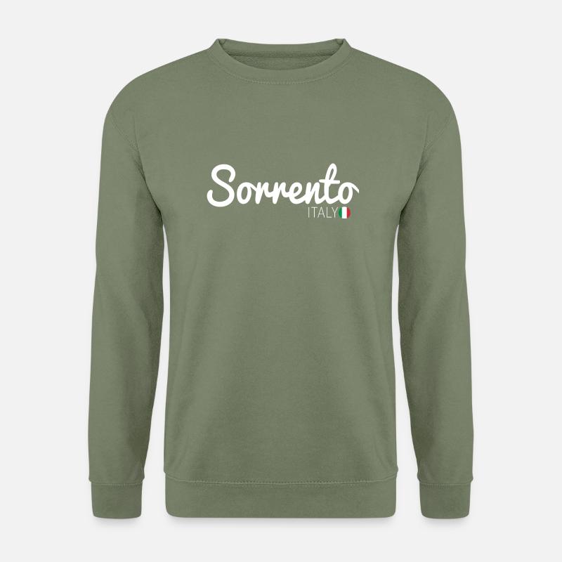 sorrento italy - Unisex Pullover - Armeegrün