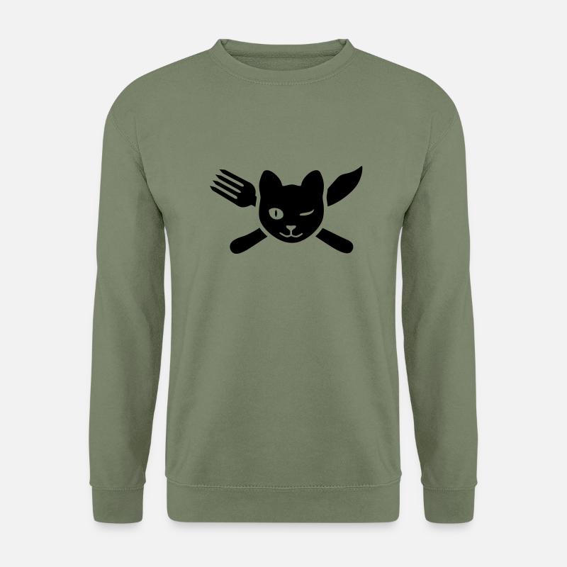 Küchenmieze - Unisex Pullover - Armeegrün
