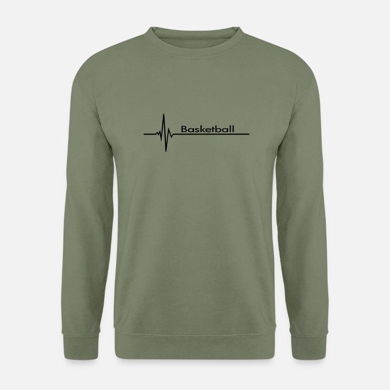 Basketball - Unisex Pullover - Armeegrün