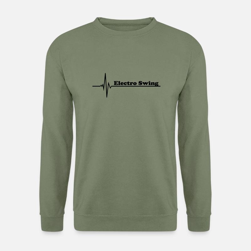 Electro Swing - Unisex Pullover - Armeegrün