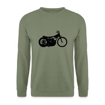 Speedway - Unisex Pullover - Armeegrün - Vorne - Alina (178cm) & Michal (187cm)