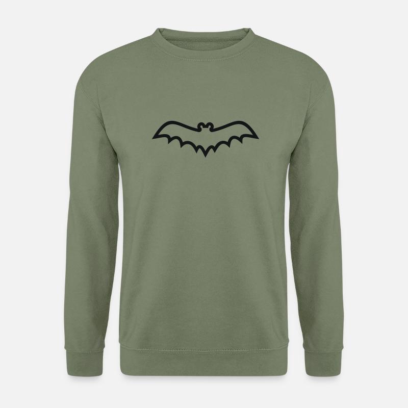 Fledermaus - Unisex Pullover - Armeegrün